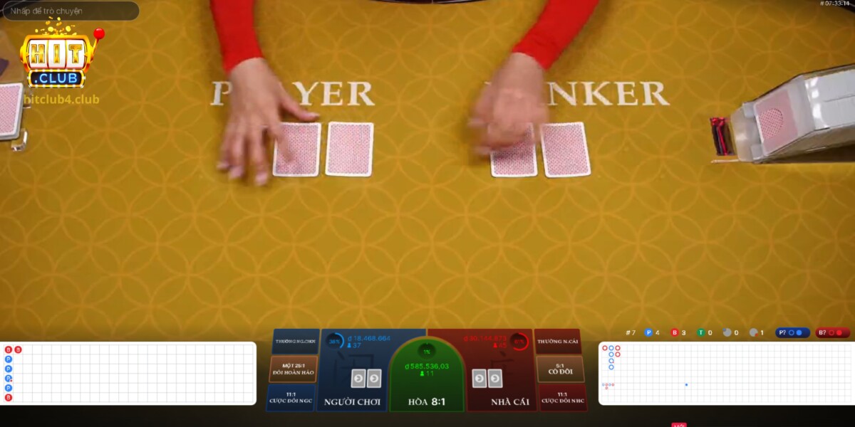 Giao diện Casino Live cực cuốn